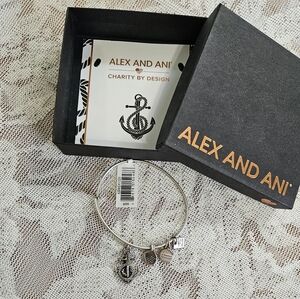 Brand New Alex And Ani Charity by Design Nautical Charm Bracelet